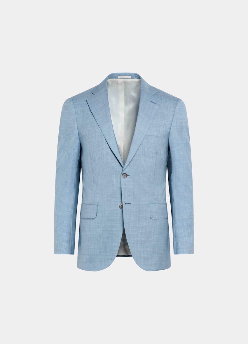 Mid Blue Perennial Tailored Fit Havana Suit