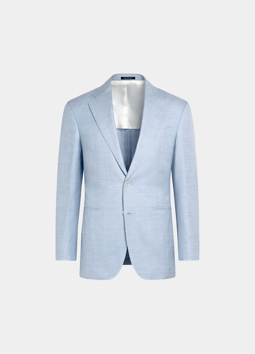 Light Green Tailored Fit Havana Suit