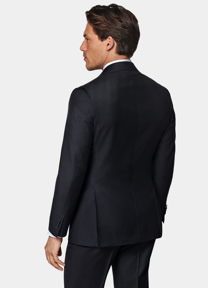 Navy Custom Made Suit