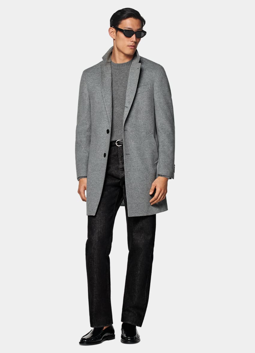 Light Grey Overcoat