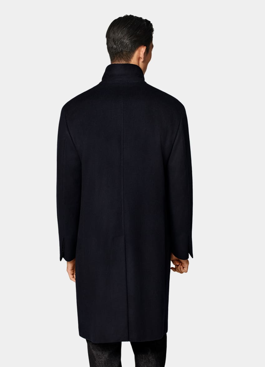 Navy Overcoat