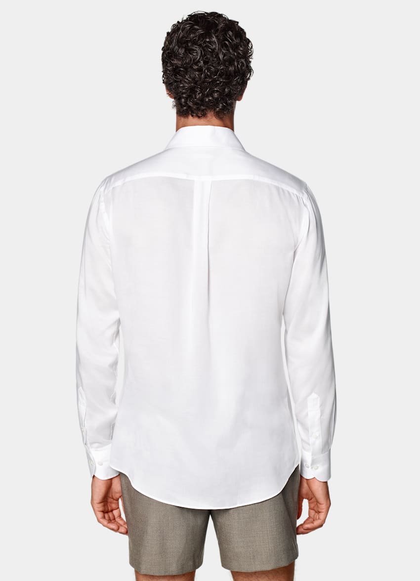 White Tailored Fit Shirt