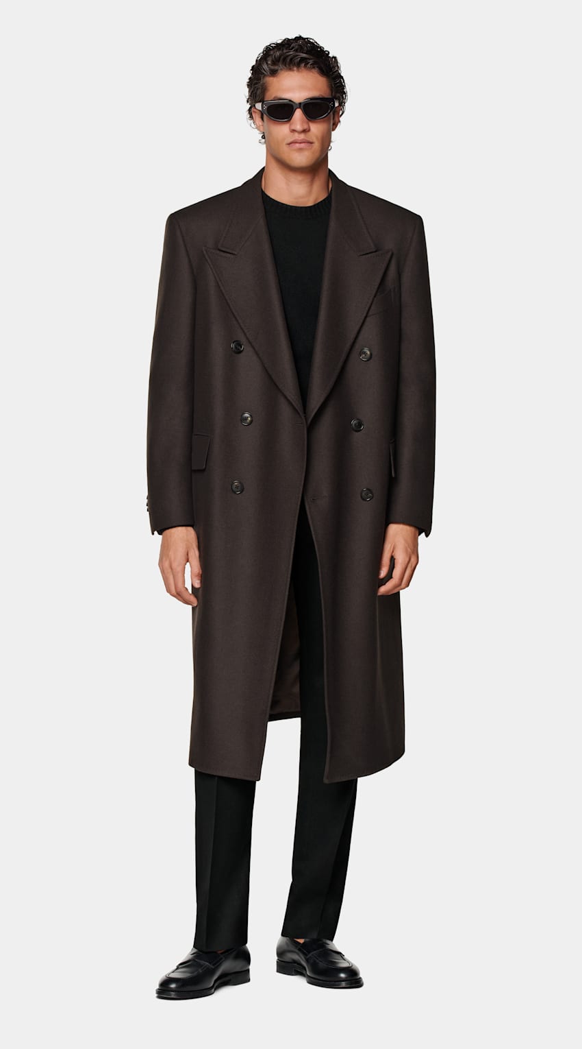 Dark Brown Overcoat