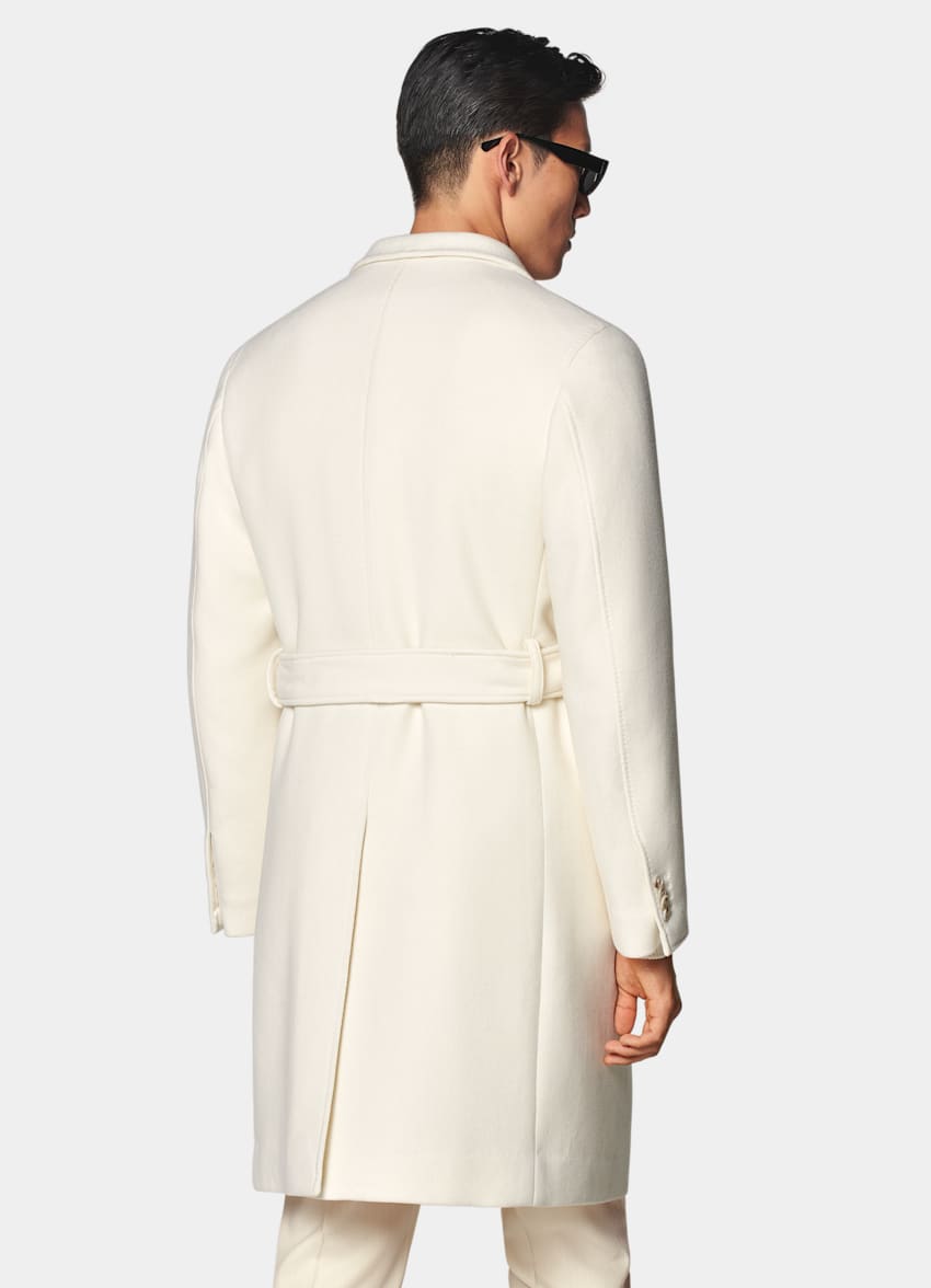 Off-White Belted Overcoat