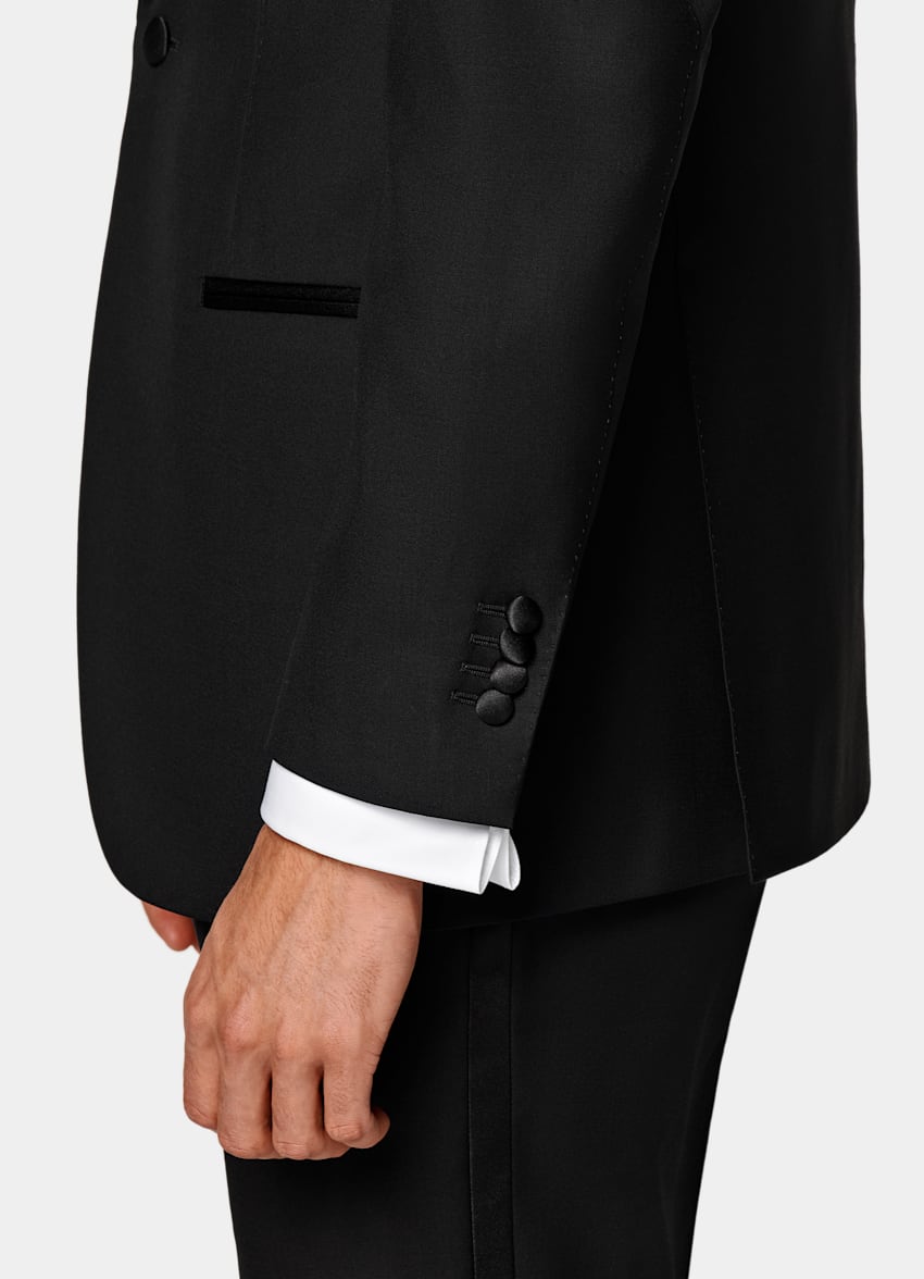 Black Tailored Fit Havana Tuxedo