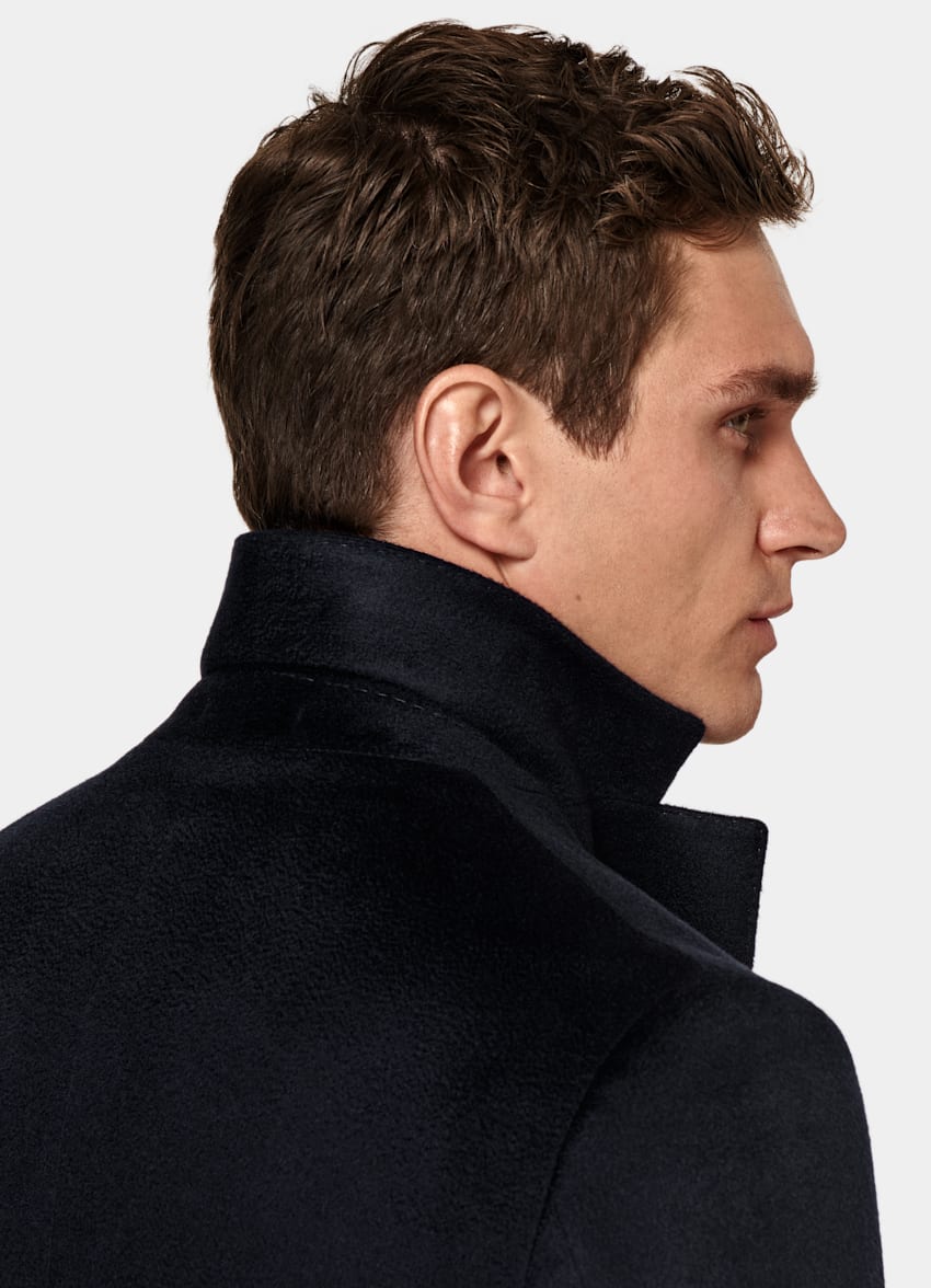 Navy Overcoat