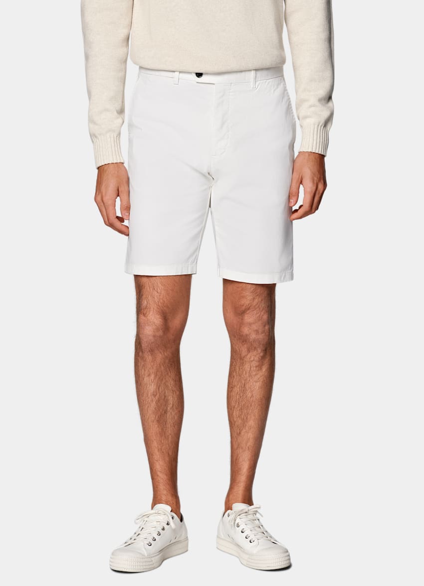 Off-White Slim Leg Shorts