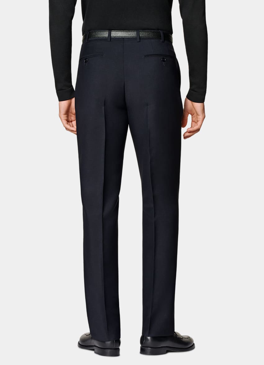 Navy Tailored Fit Milano Suit