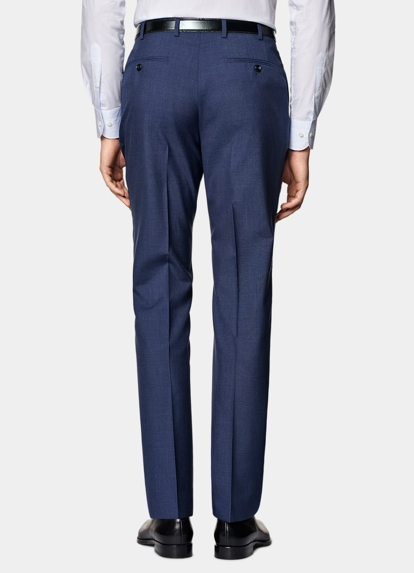 Mid Blue Custom Made Suit