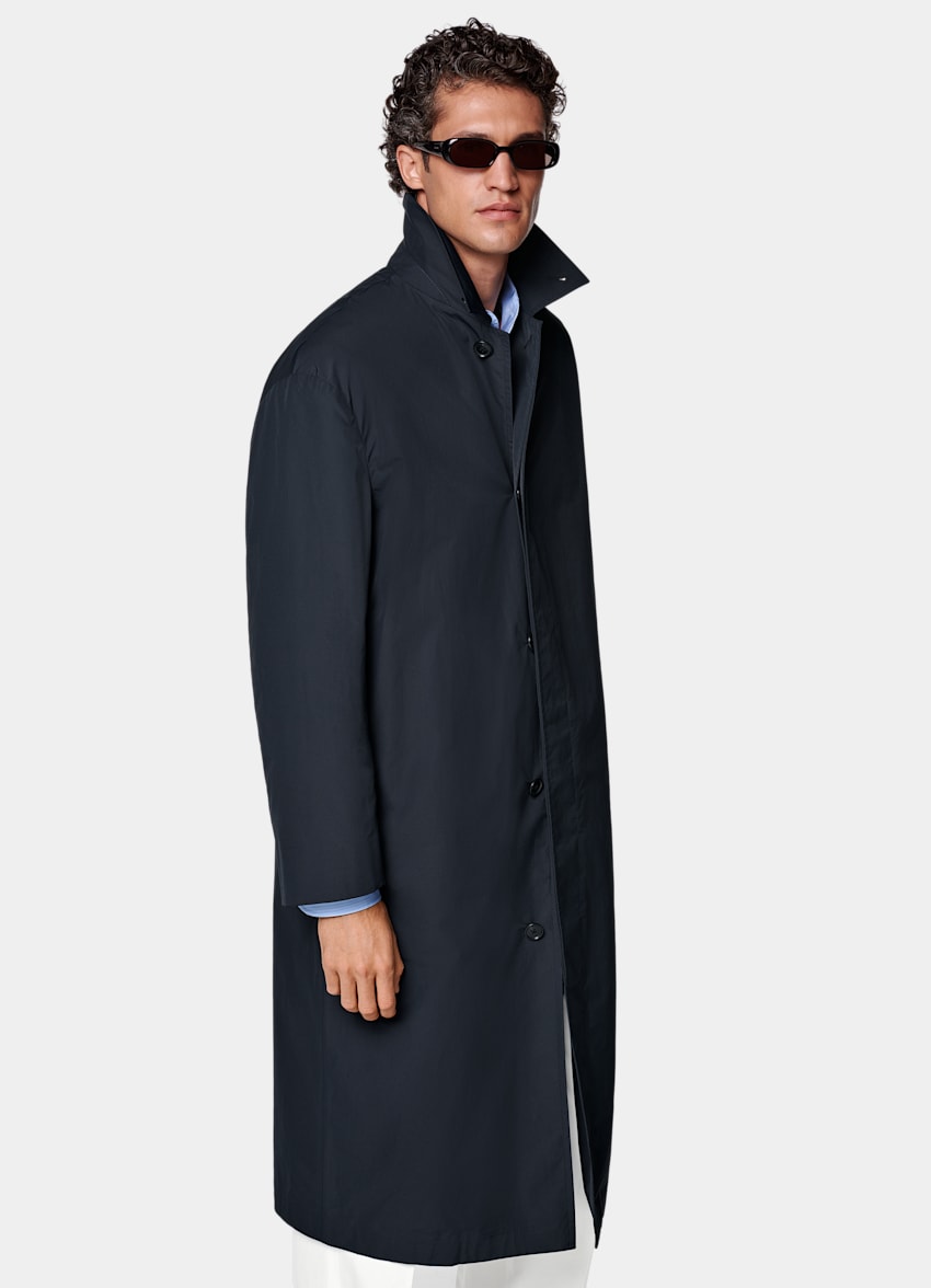 Navy Overcoat