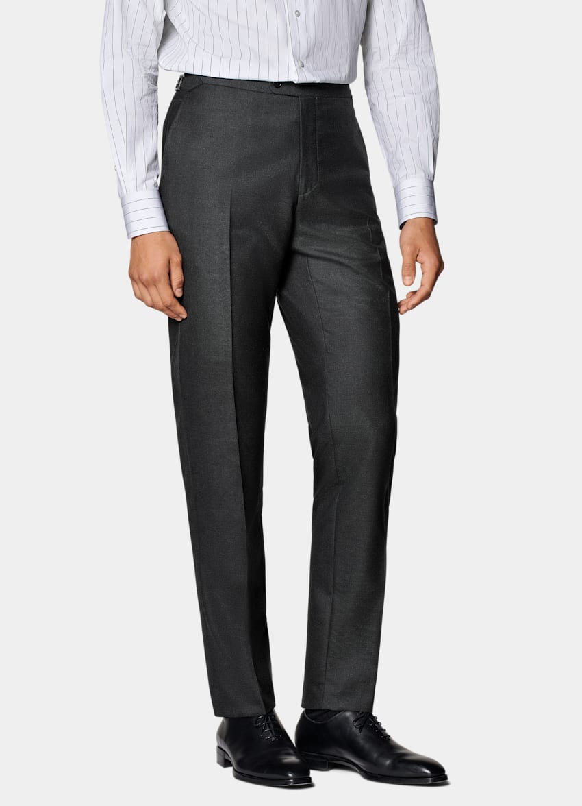 Dark Grey Tailored Fit Havana Suit