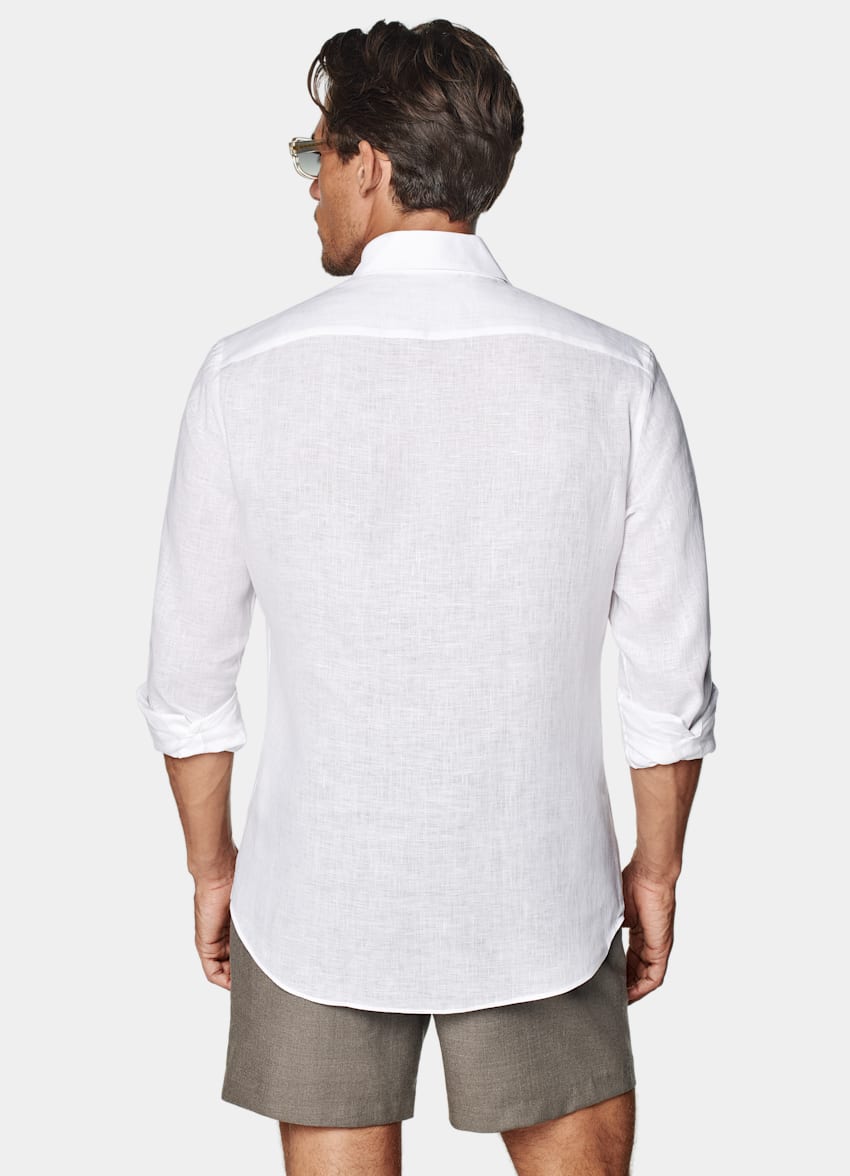 White Tailored Fit Shirt