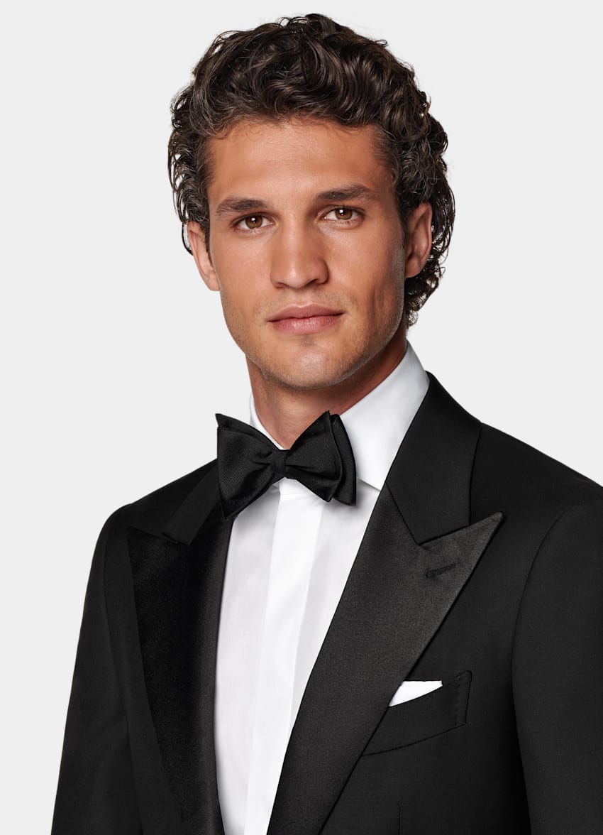 Black Tailored Fit Havana Tuxedo