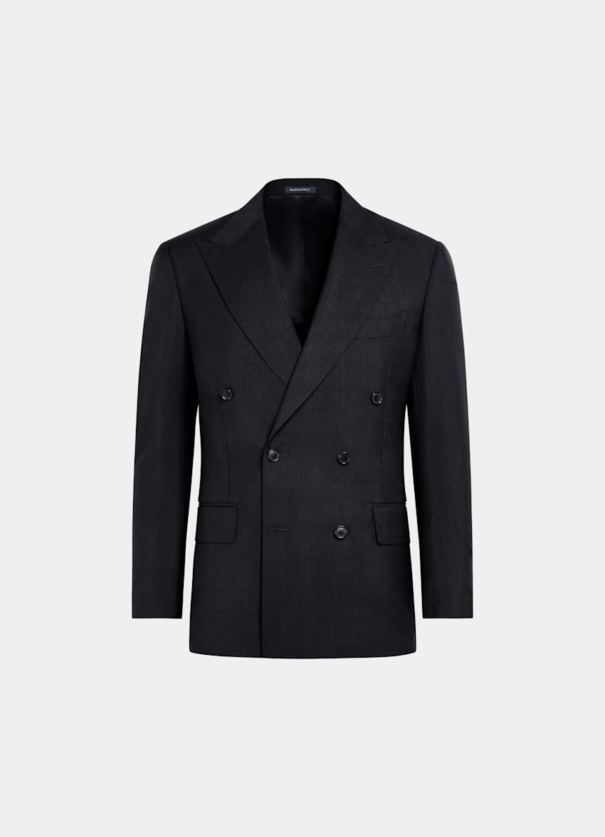 Dark Brown Tailored Fit Milano Suit