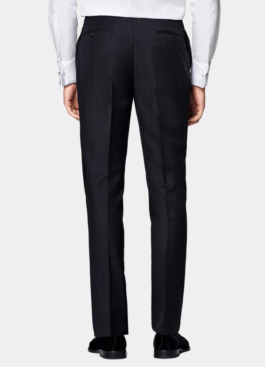 Navy Tailored Fit Lazio Tuxedo