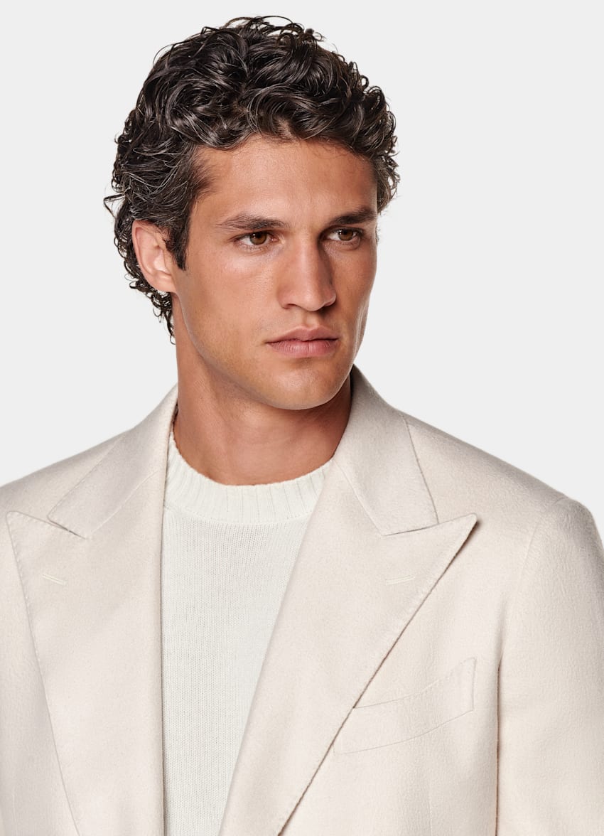Sand Tailored Fit Havana Blazer