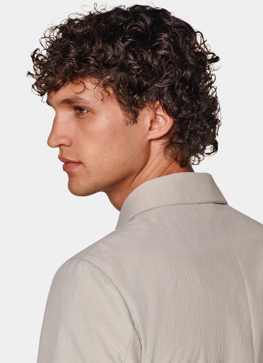 Light Taupe Field Jacket