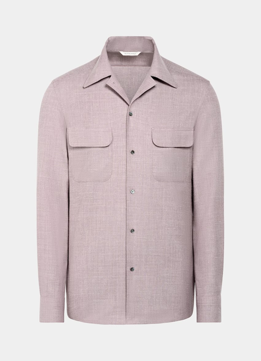 Purple Relaxed Fit Shirt