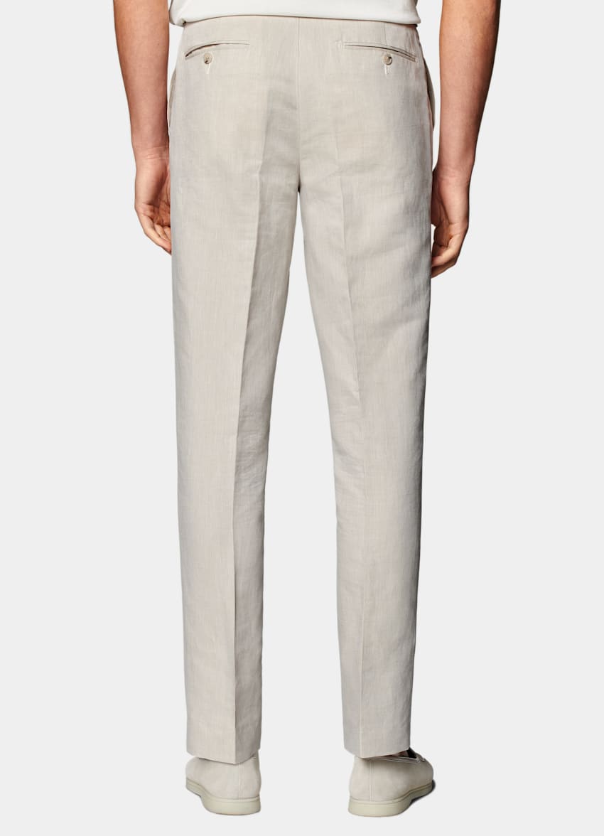Sand Slim Leg Straight Pants