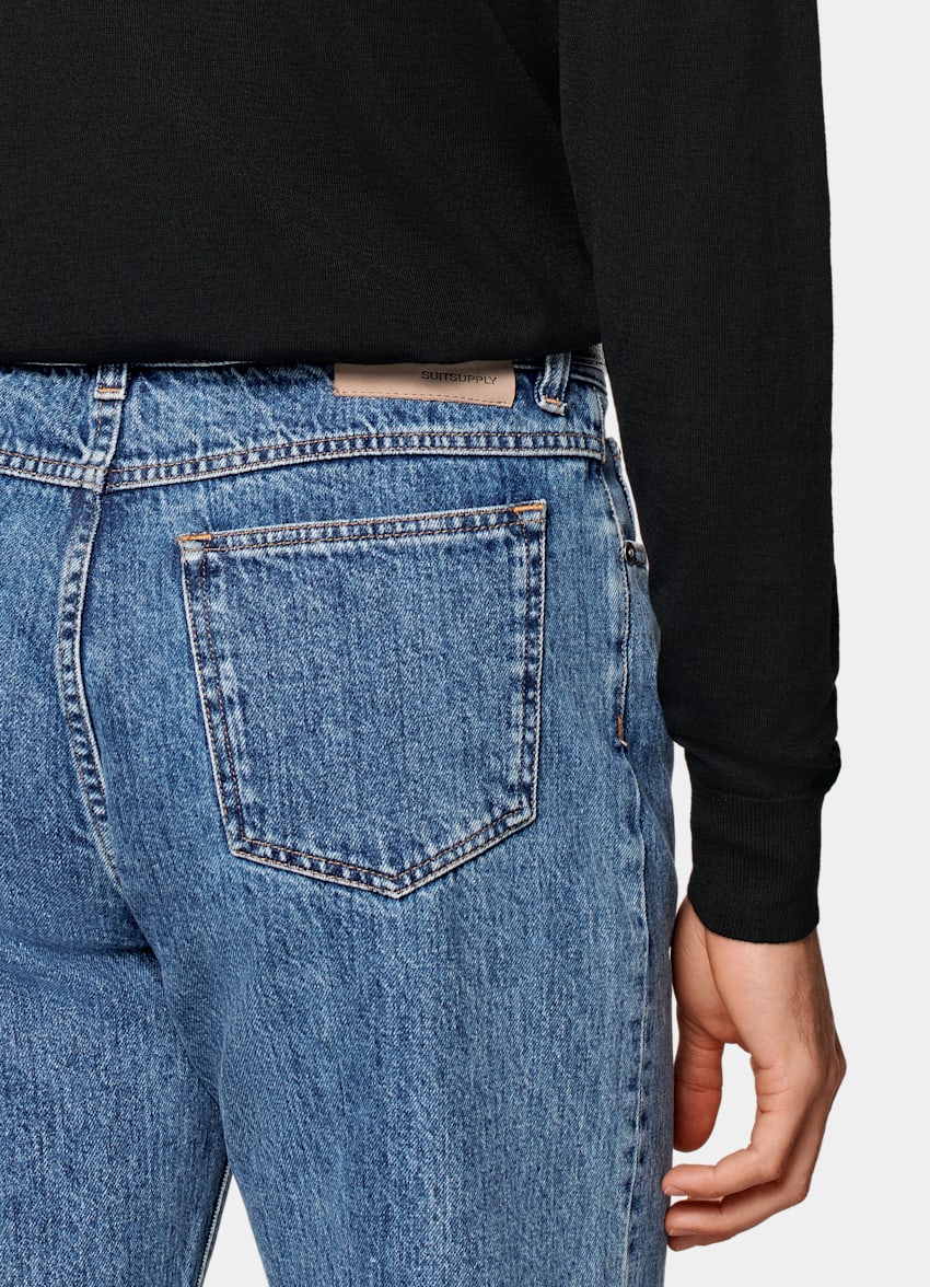 Black Merino Crewneck