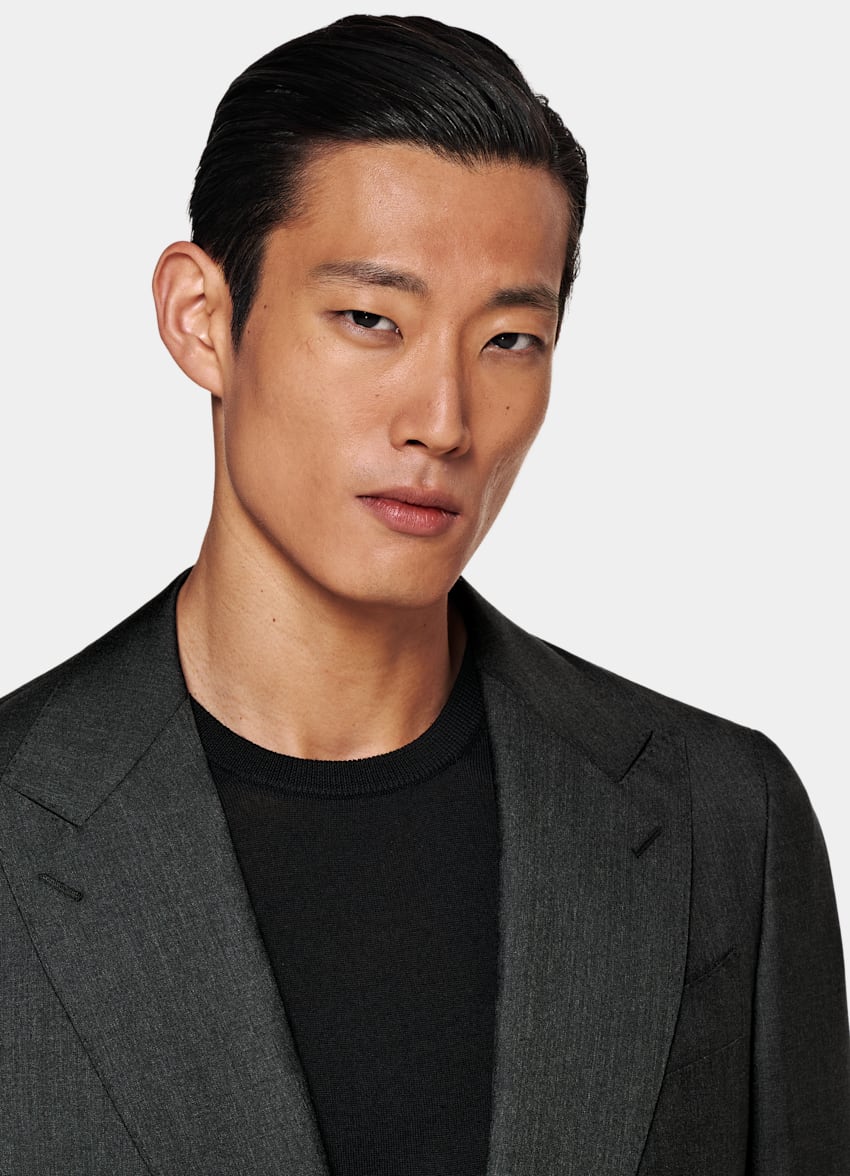 Dark Grey Custom Made Suit
