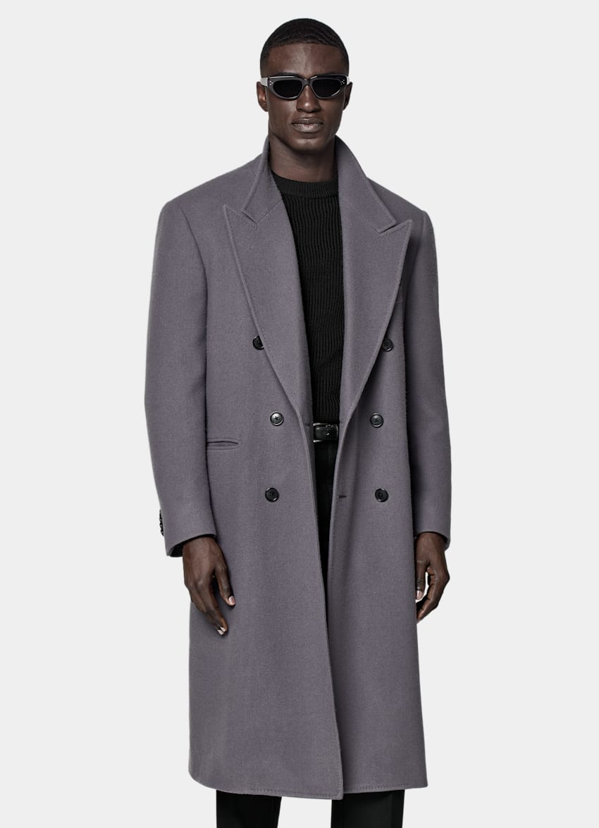 Mid Grey Overcoat