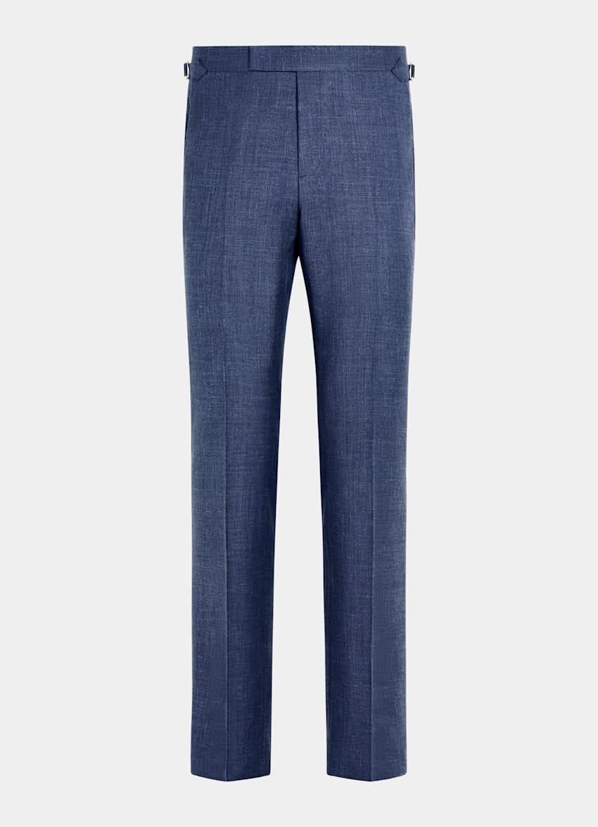 Mid Blue Tailored Fit Havana Suit