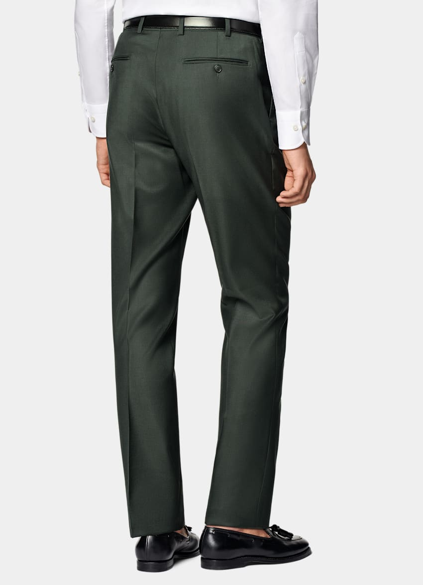 Dark Green Custom Made Suit