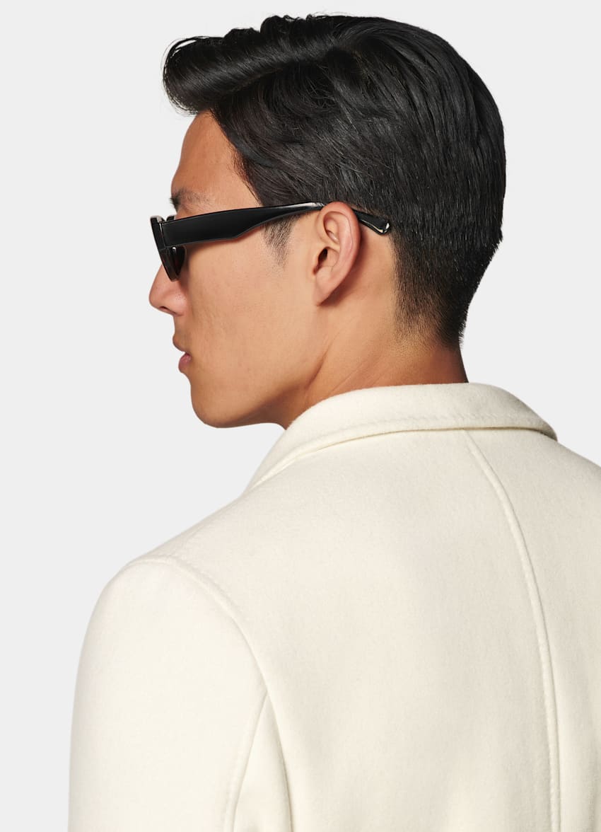 Off-White Belted Overcoat