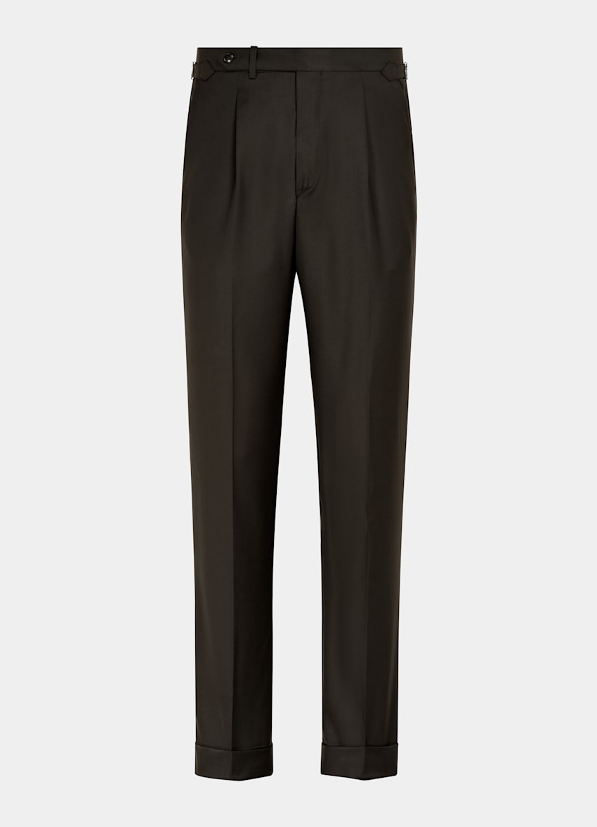 Dark Brown Perennial Tailored Fit Havana Suit