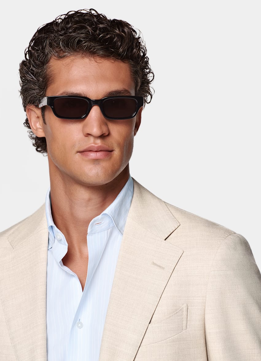 Sand Tailored Fit Havana Suit