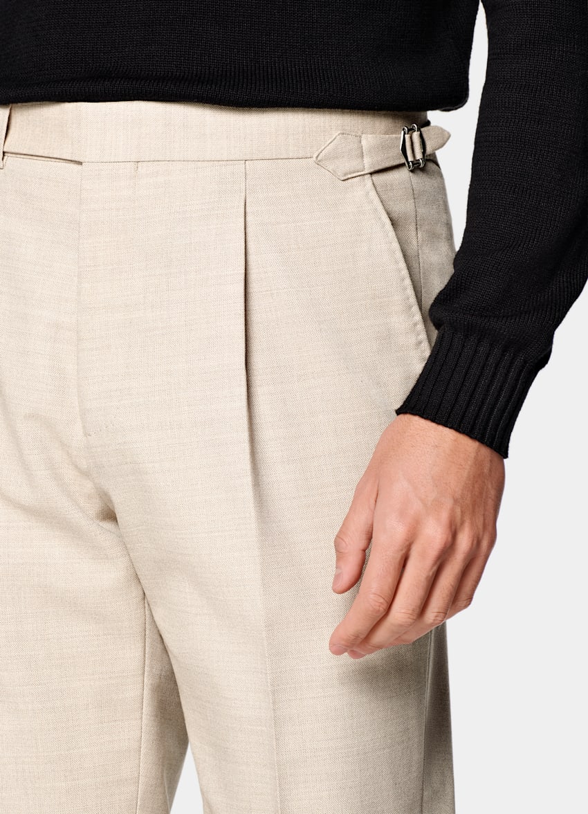 Sand Slim Leg Tapered Pants