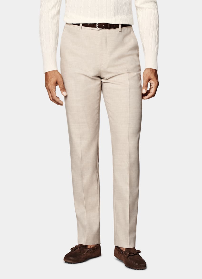 Sand Tailored Fit Havana Suit