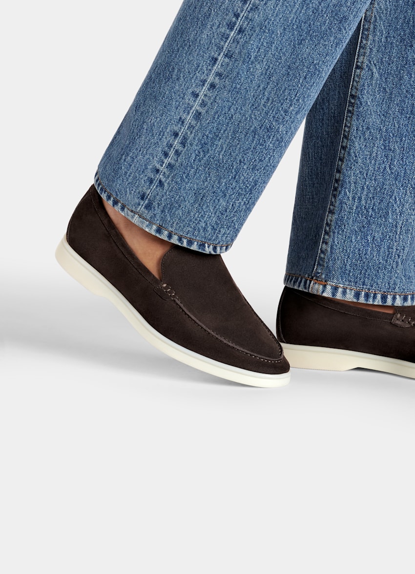 Dark Brown Slip-On