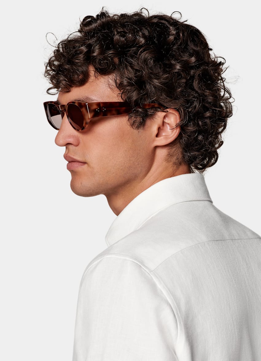 White Tailored Fit Shirt