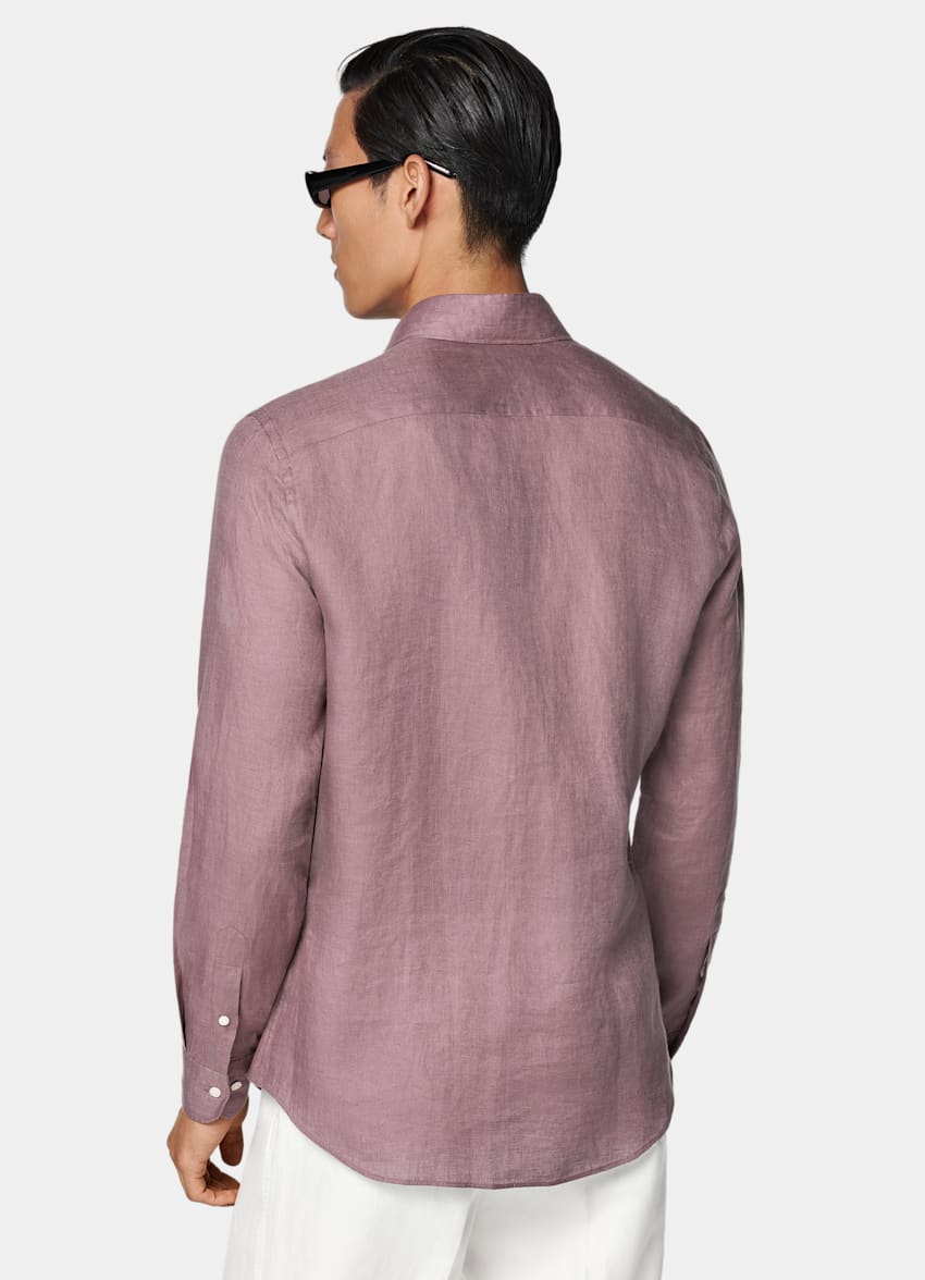Purple Tailored Fit Shirt