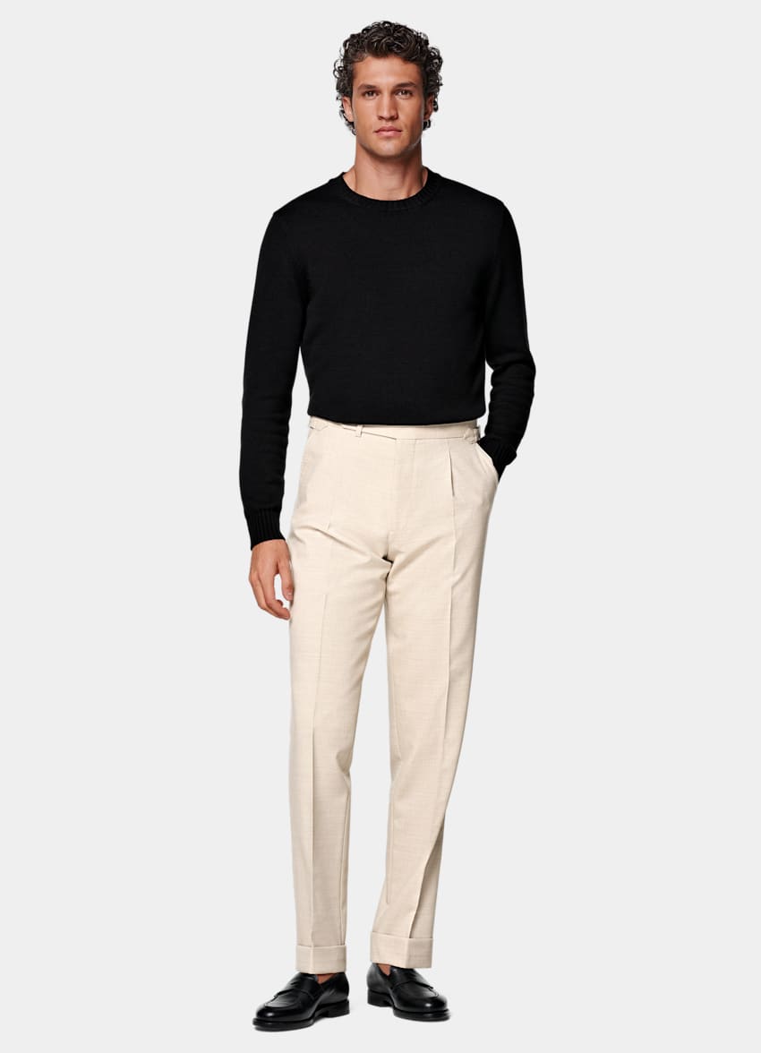 Sand Slim Leg Tapered Pants