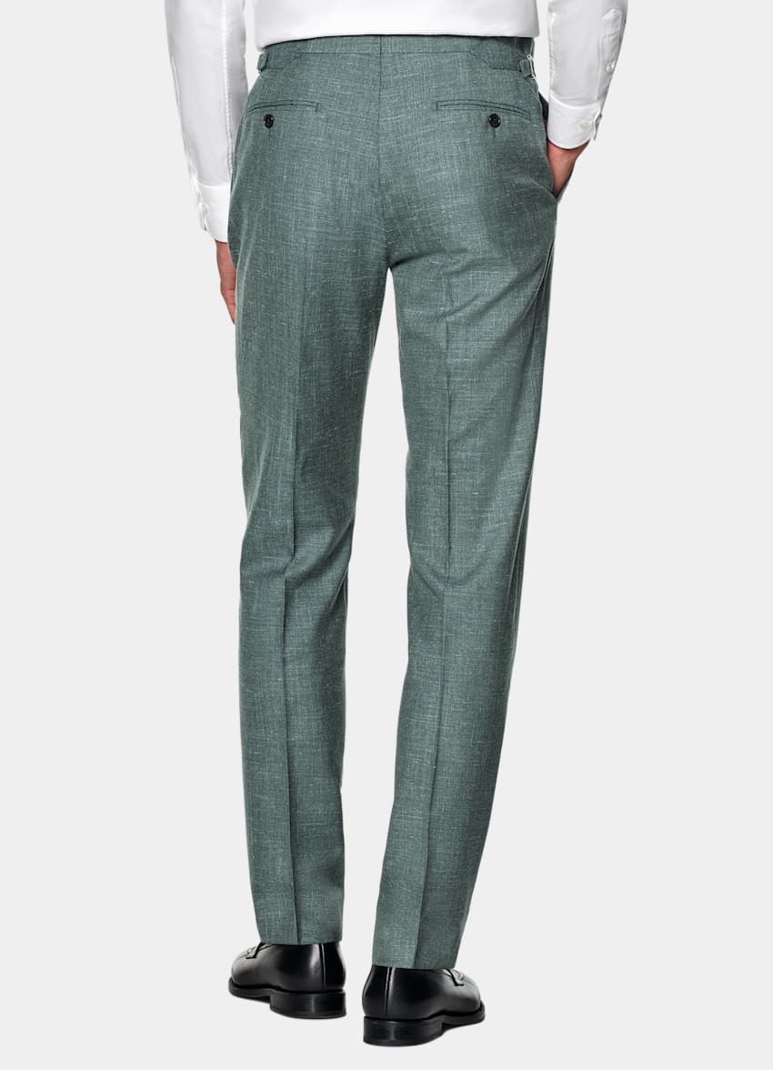 Green Tailored Fit Havana Suit