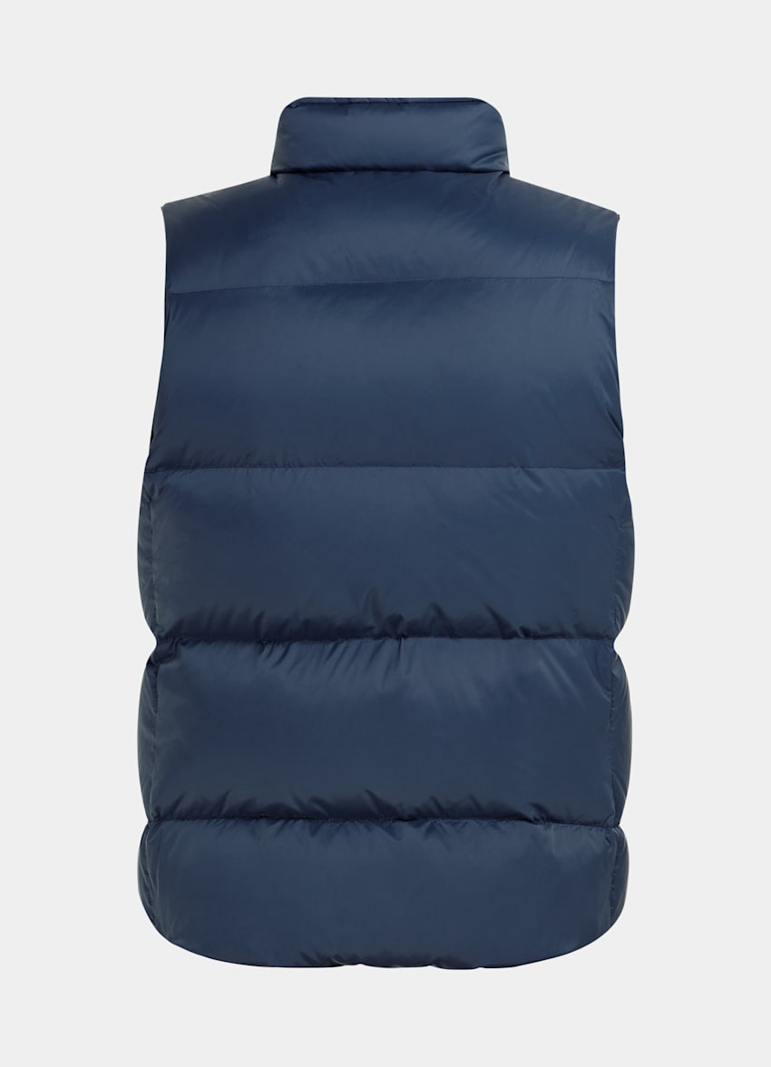 Mid Blue Down Vest