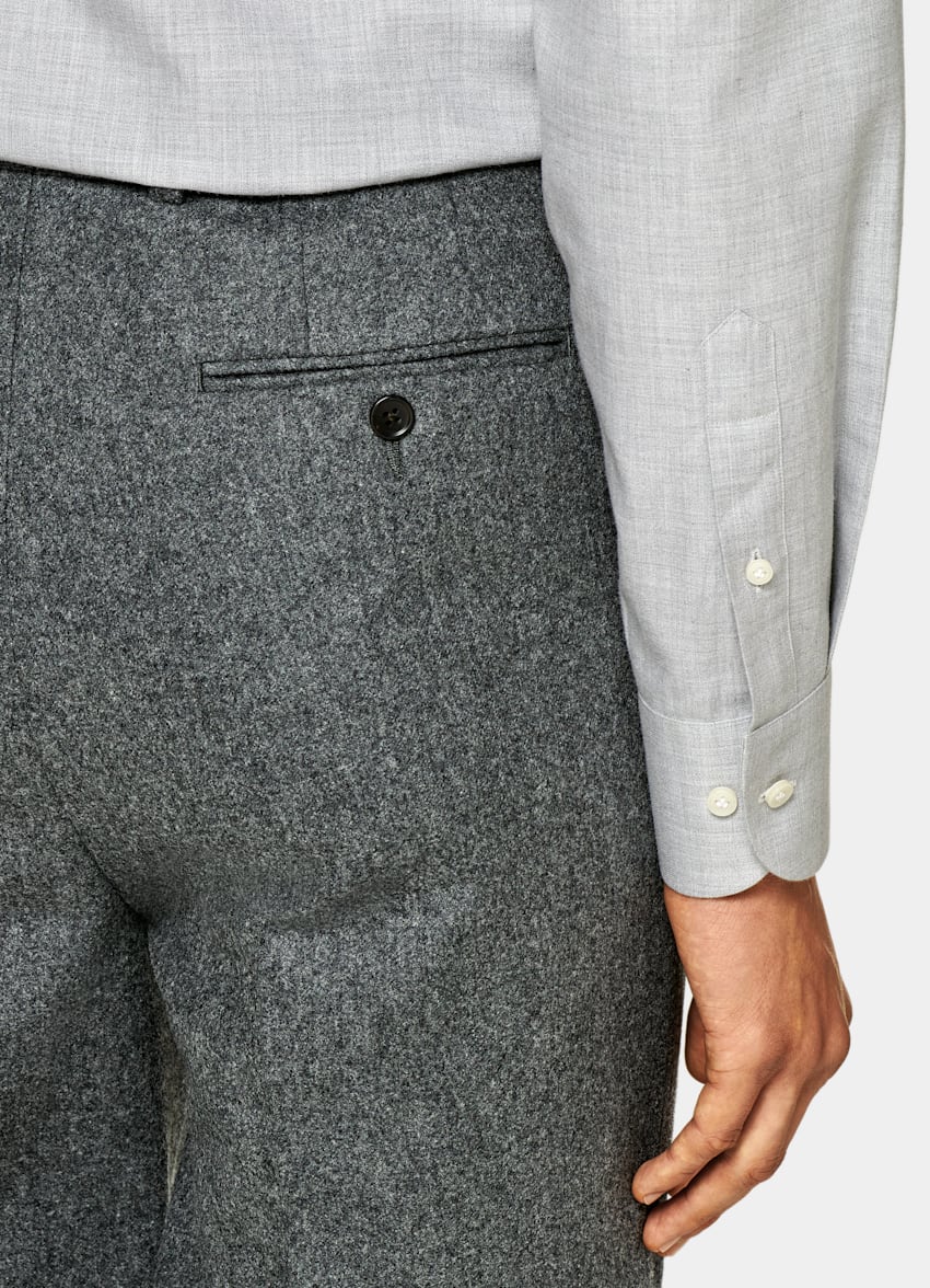 Light Grey Slim Fit Shirt