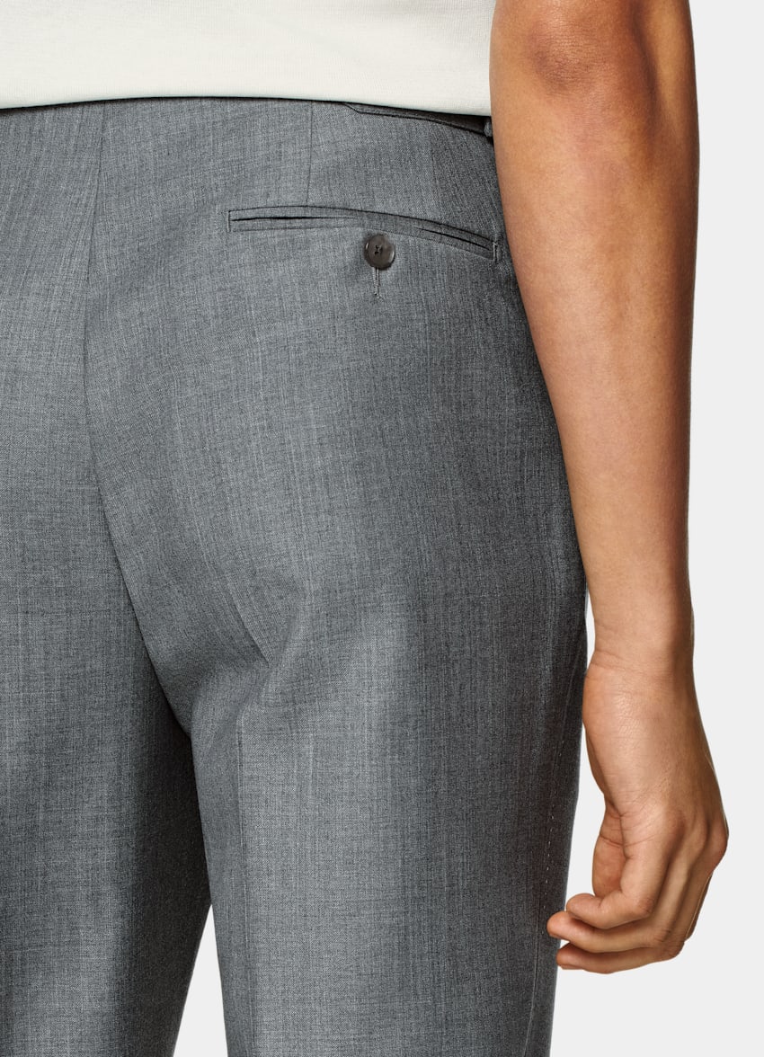 Light Grey Perennial Tailored Fit Havana Suit