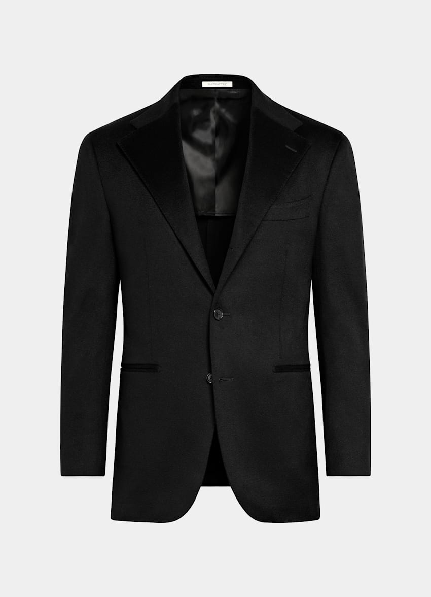 Black Relaxed Fit Roma Blazer