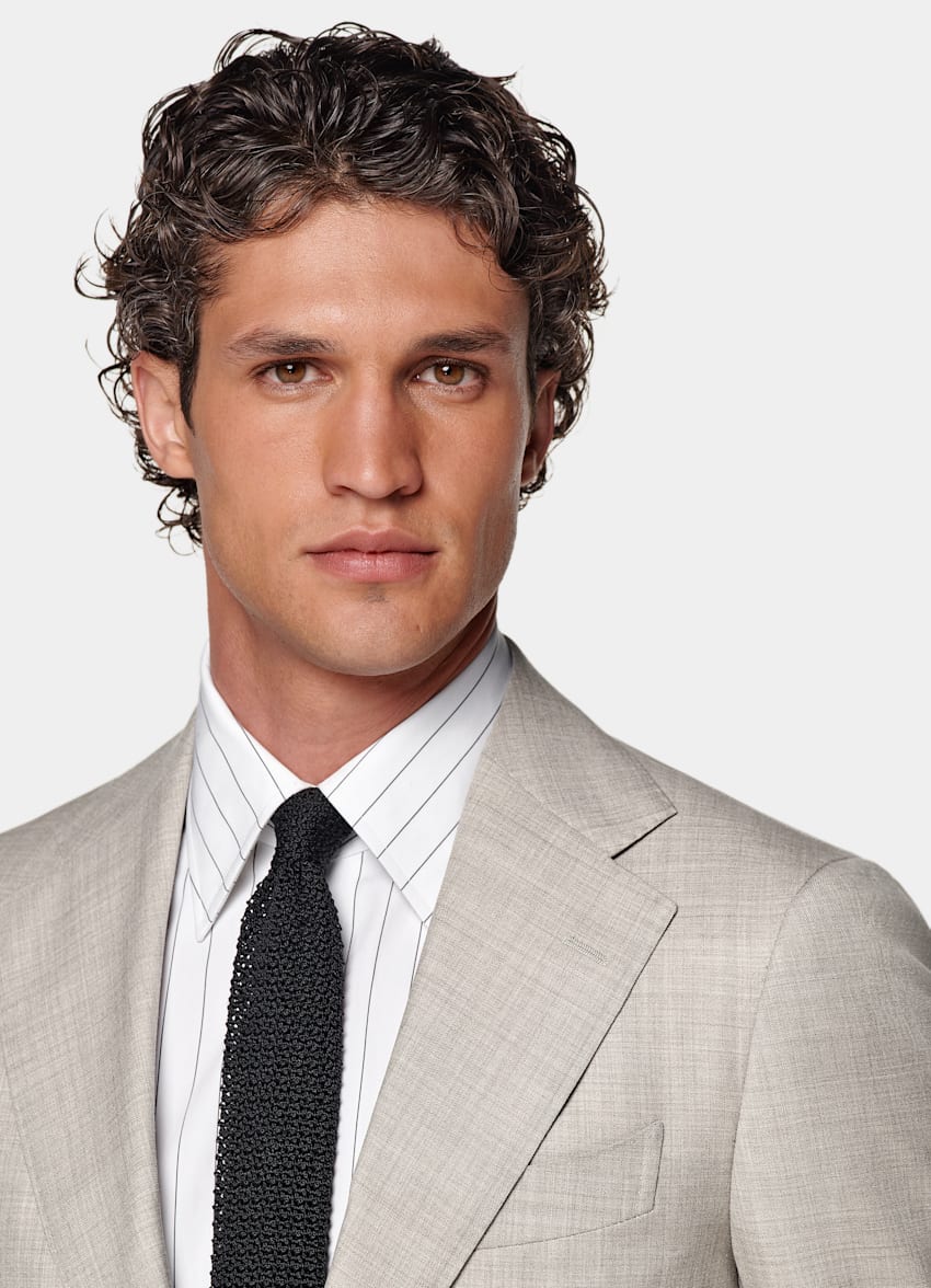 Light Brown Custom Made Suit