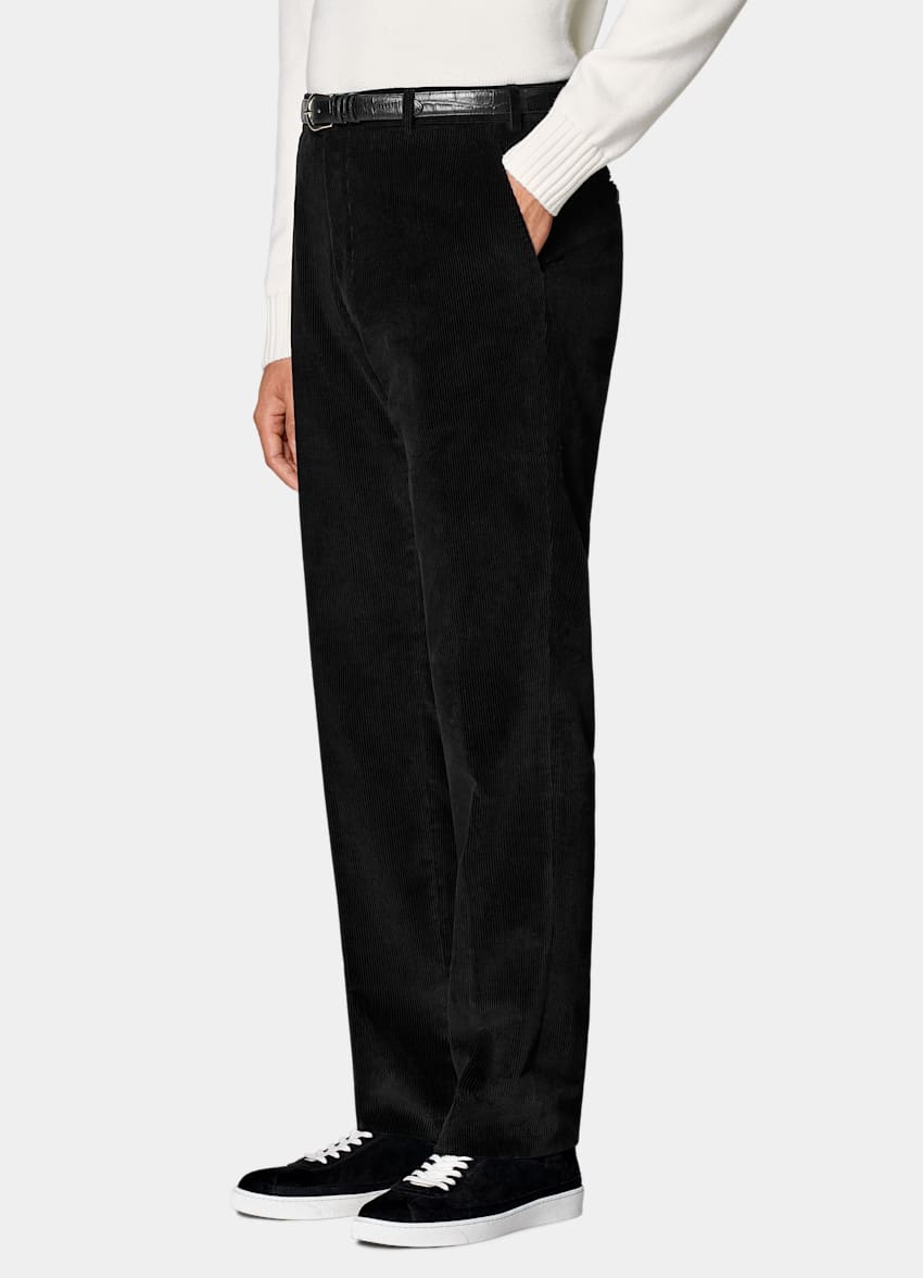 Black Straight Leg Pants