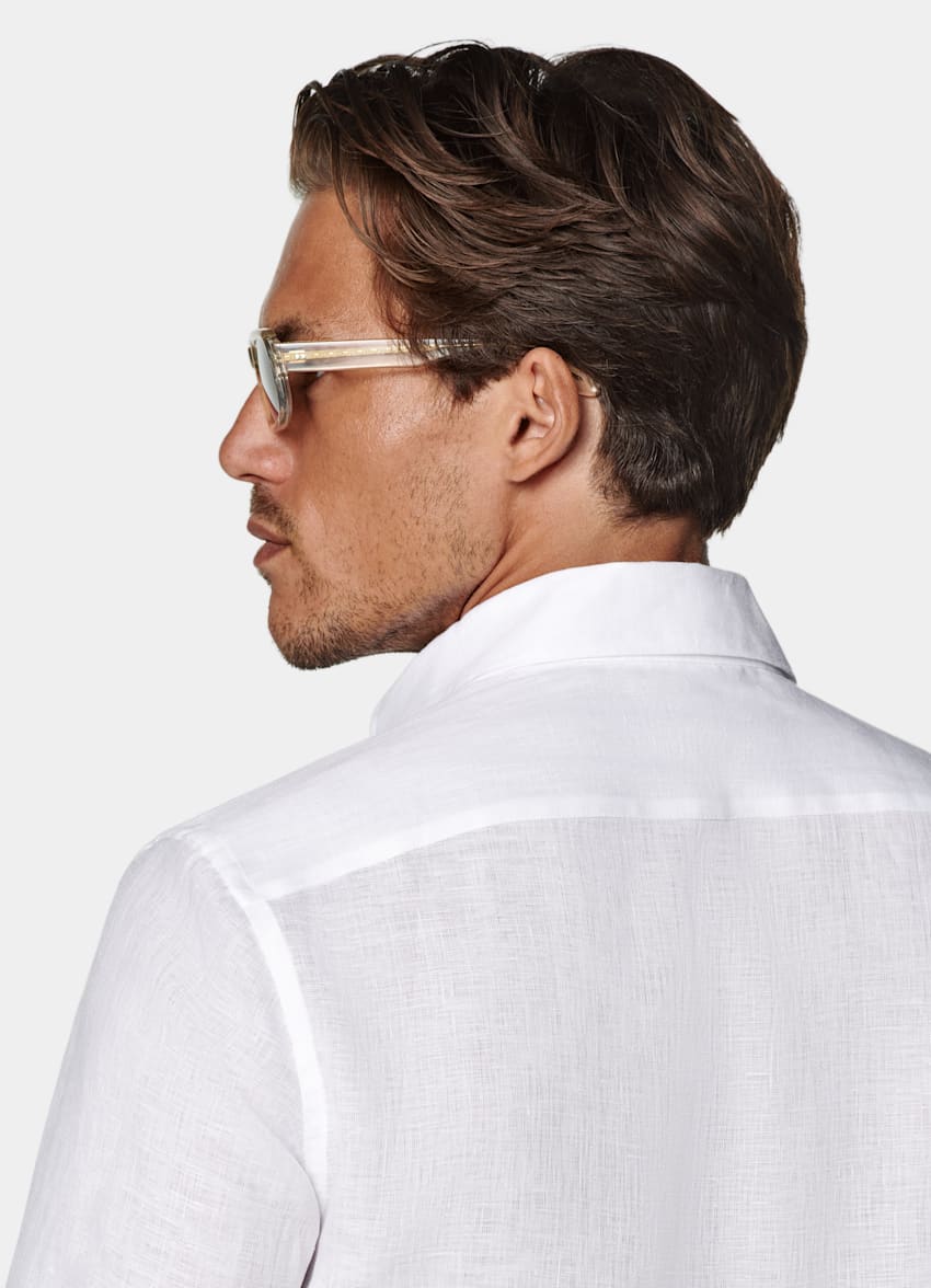 White Tailored Fit Shirt