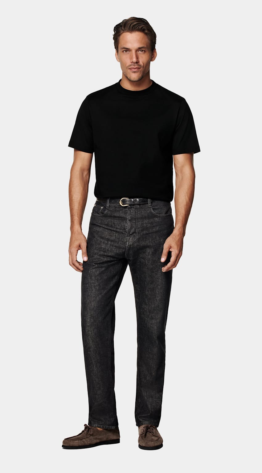 Black Crewneck T-Shirt