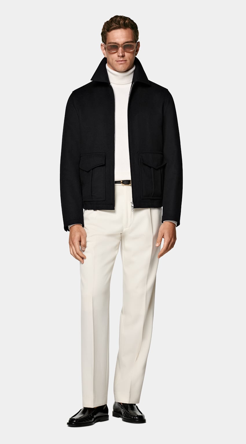 Black Bomber Jacket