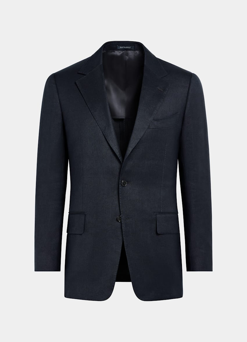 Navy Tailored Fit Milano Suit