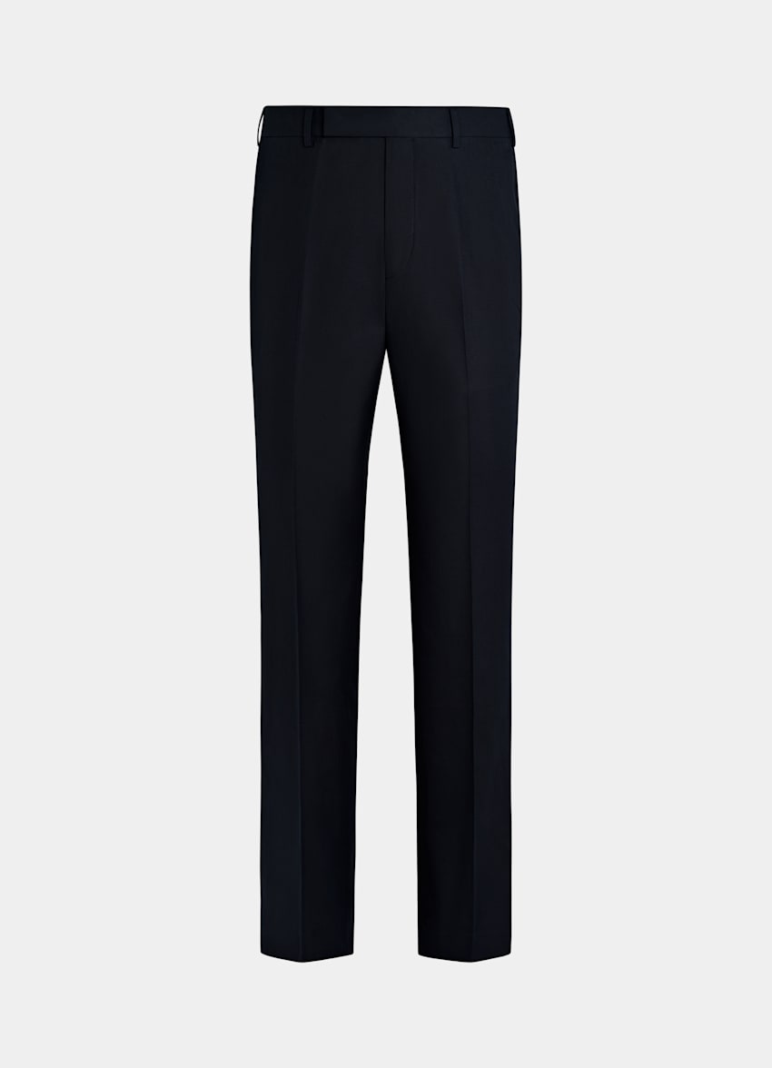 Navy Straight Leg Pants