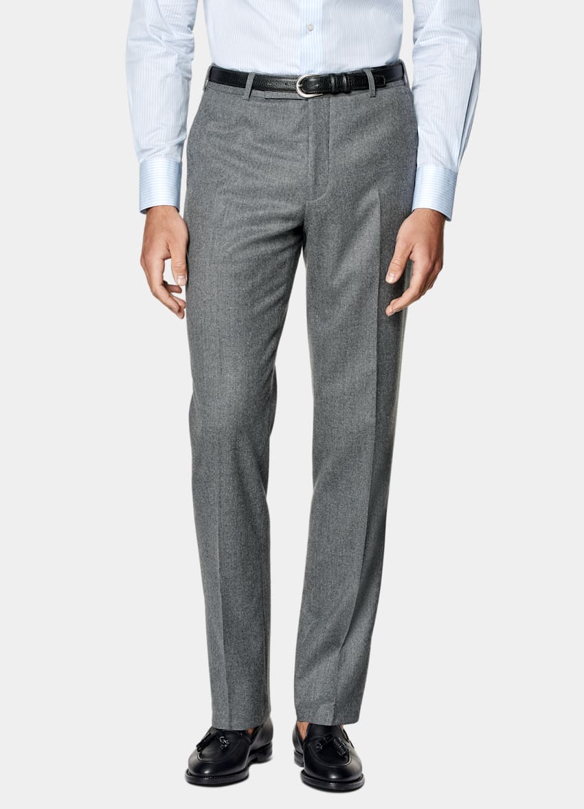 Mid Grey Tailored Fit Havana Suit